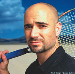 ANDRE AGASSI 