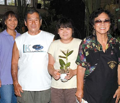 Jane Baliares, Roy Sato, Kylie Takashima and Perla Alvarez
