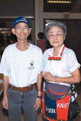 Jason Nomura and Sally Okihiro