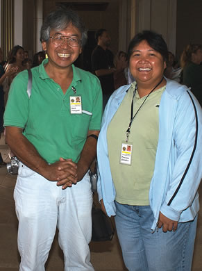 Mark Nakagaki and Ponciana Quindica