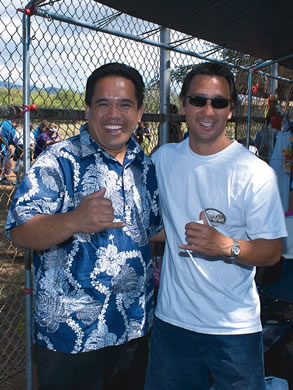 Tony Visperas and Troy Nakagawa