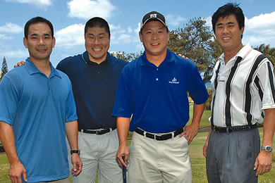 Scott Morita, Mark Kirimitsu, Craig Fujikawa and Livingstone Takane