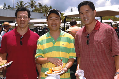 Scott Settle, Dean Yamamoto and Brian Wong