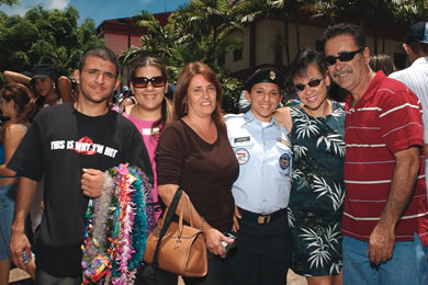 Steven Castro, Gina Cochran, Lisa and Chelbie Castro, Gina and Darrick Rodrigues