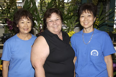 Janet Tao, Mary Roldan and Karen Maruoka