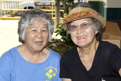 Lillian Suyama and Williette Wong