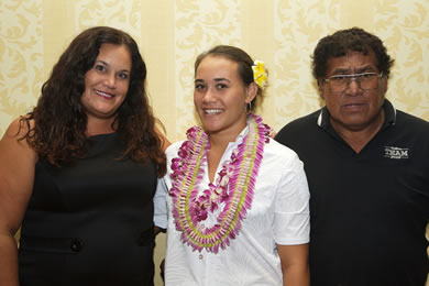 Dollyeanna and Kiana Wasson, Keoki Kaaihue