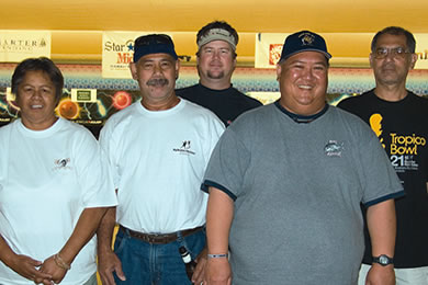 Marion and Pati Ioane, Tommy Heat, Tracy Watanabe and Dennis Meimel