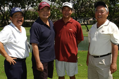 Randal Onzuka, Glenn Muranaka, Glenn Yamamoto and Brian Yamane