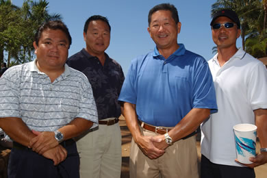 Dean Yamashiroya, Scott Watanabe, Norman Noguchi and Derek Kimura