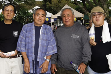 Victor Yamashiro, Carl Yanagi, Hachi Higa and Dexter Teruya