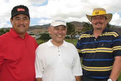 Stephen Sasaki, Terry Noyama and John Harris