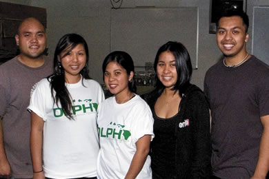 Christian Legaspi, Anvie Andam, Marites Barangan, Sharlene Bada and John Ulep