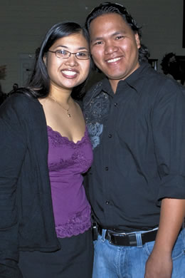 Joycelyn Natividad and Joseph Romero