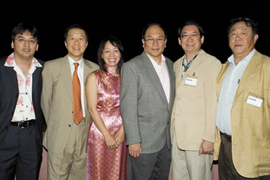 Cy Feng, Albert Lui, Selene Wang, Steve Tong, Ben Tran and Johnny Liou