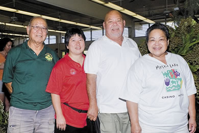Wilbur Chang, Susan Lim, Ed Catrett and Loretta Chong