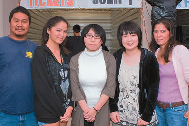 Richard Rista, Brittany Rista, Yuki Kurasawa, Atsuko Nakajima, Monica Rista 