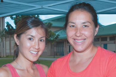 Sommerlyn Leong and Stacey Chang