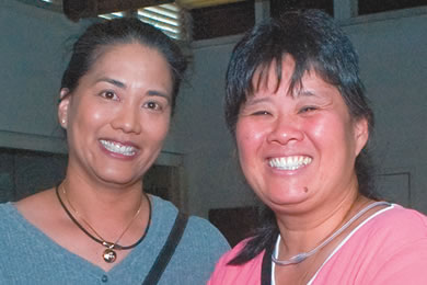 Julie Kojima and Shari Takahashi