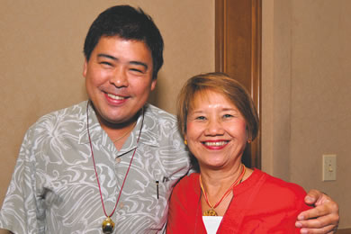 Roland Shar and Anne Keamo