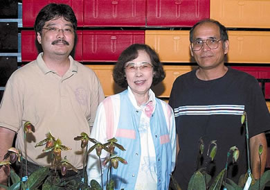 Dale Miyasaki, Masako Ogawa and Harry Akagi