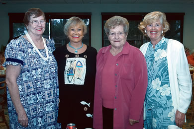 Fran Vaughan, Sharon Price, Gretchen Nel and Sue Bauckham