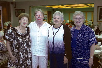 Joyce McGuire, Beth Cutting, Barbara Baker and Dorothea Ovio