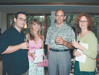 Jason and Anna Lazzerini, Andrew MIchaels and Shelley Lowrie