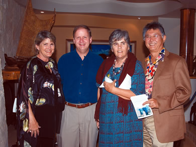 Sue and Scott MacKinnon, Genie and Bill Sakaguchi