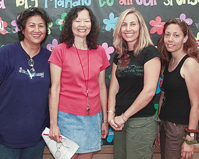 Loha Chun, Susan Young, Kelly Solley and Kelly Kihe