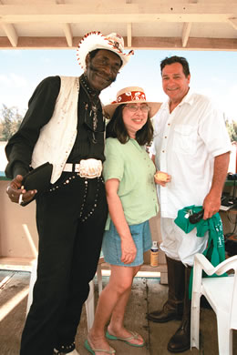 Cowboy Willie, Sue Yap and Michael Ebinger
