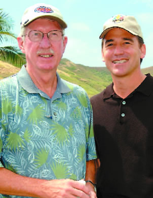 Ron Hansen and Russ Wong