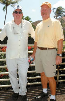 Robert Allman and Marty Barger