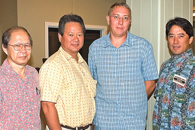 Brian Horii, Jackson Uyeda, Jeremy Kimminau and Donald Detwiler