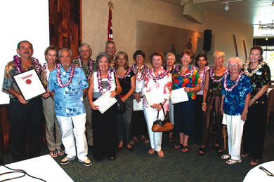 Kailua Information Center volunteers for 2006