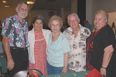 Jim and Rose Miltier, Bernice and Bill Garberner, Margaret Peters