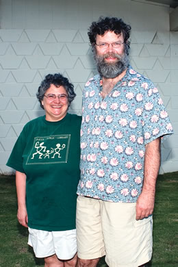 Vicky Dworkin and John Wendell