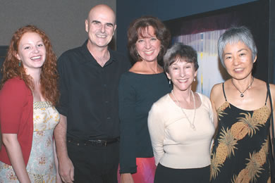 Nicole Pouliot, Brent and Peggy Adams, Marilyn Cristofori and Karen Masaki