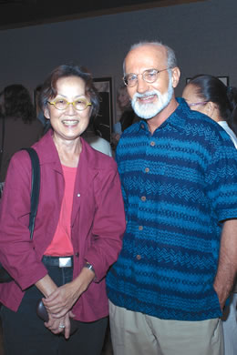Carol Hasegawa and Paul Freeman