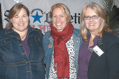 Kathleen Herbst, Christine Bond and Marilyn Rodgers