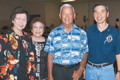 Aki Leu, Muriel Hiramatsu, C.F. Leu and Dan Motohiro