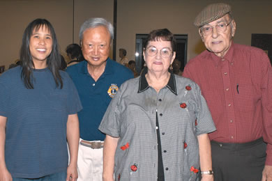 Carla and Wilfred Chu, Lorraine and Jim Ferry