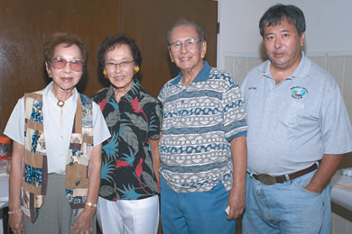 Molly Kaizawa, Kay, David and Hans Kashiwabara