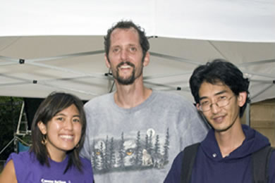 Stephanie Cho, Glen Landenberger and Everett Abe