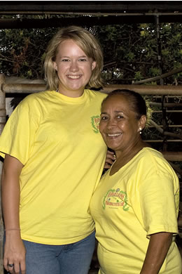 Jennifer Henson and Donna Souza