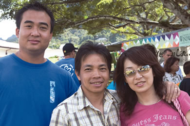 Charles Hia, Tim and Mayumi Bui