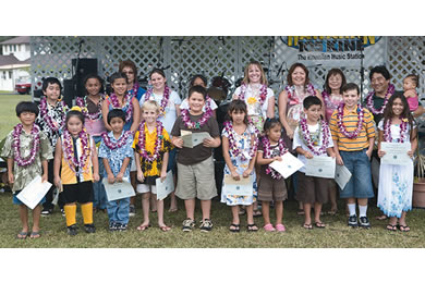 The Celebrate Kaneohe poster contest winners