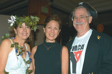 Cindy Bersson, Denise Wong and Bill Stone