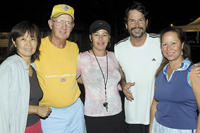Yang and Bill Aldenderfer, Marcia Baraldi, Jack and Sissy Aaron