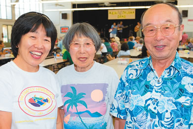 Junko Hamada, Michiko and Hiroshi Mizuma